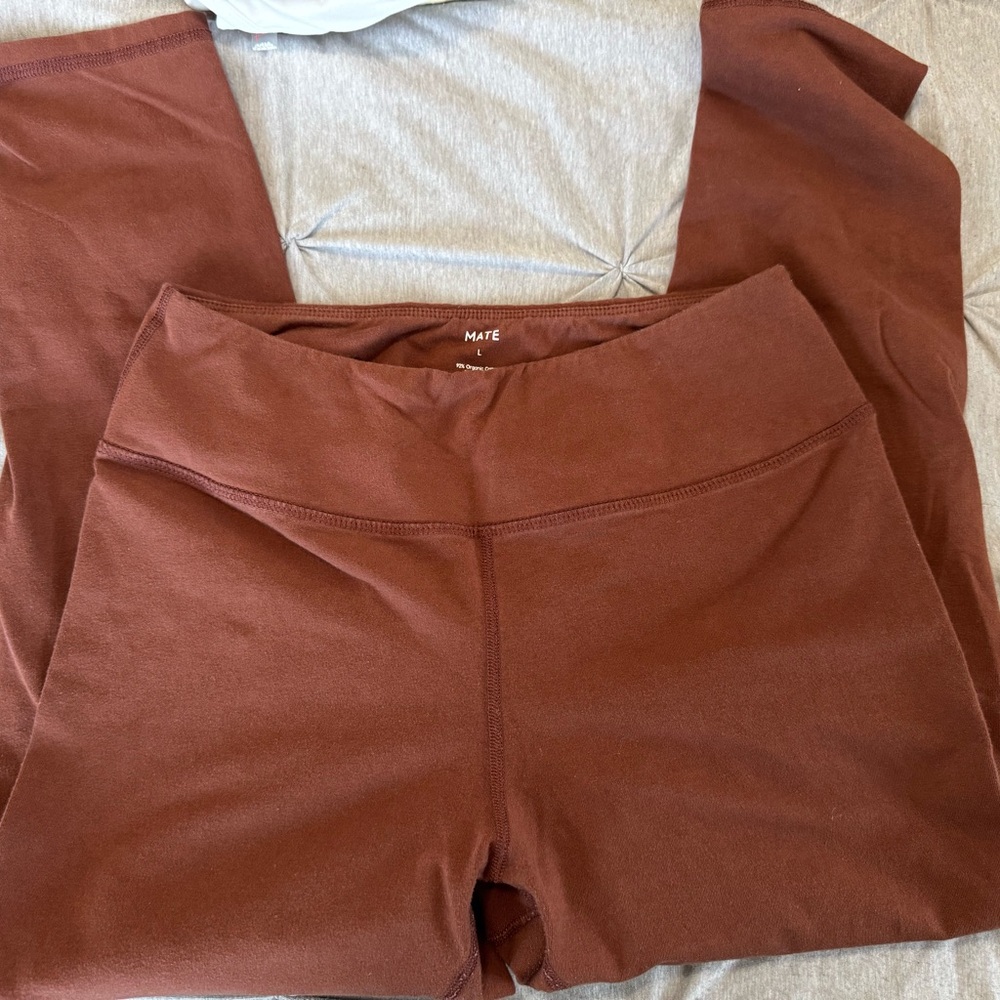 MATE the Label Chocolate Brown Leggings